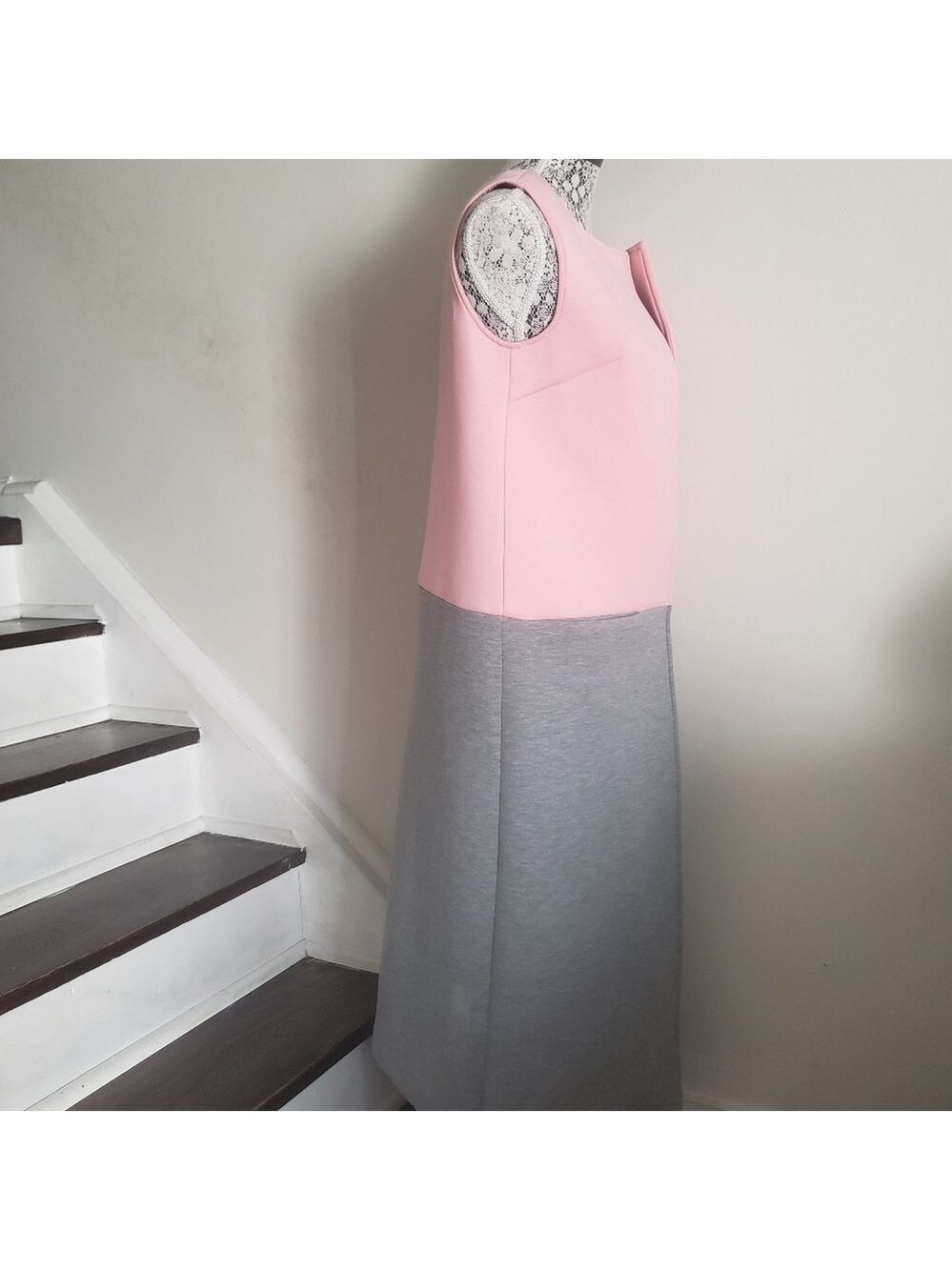 Long Colour blocked Vest - Picture 4 of 13